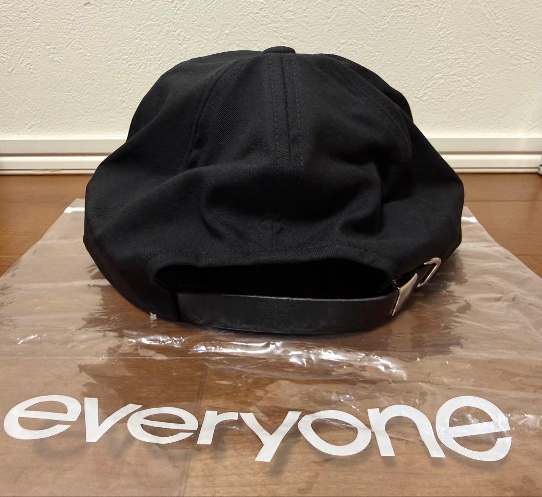 帽子 everyone logo tropical wool cap BLACK