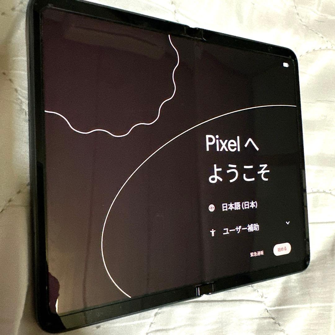 スマートフォン本体 Google Pixel Fold 256GB Obsidian