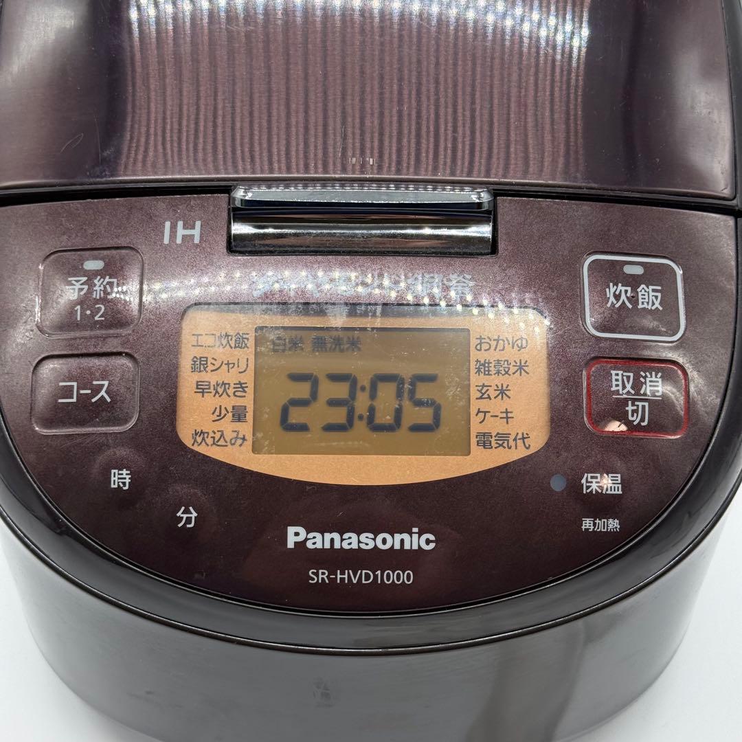 Panasonic IH炊飯器 SR-HVD1000 2021ダイヤモンド銅釜