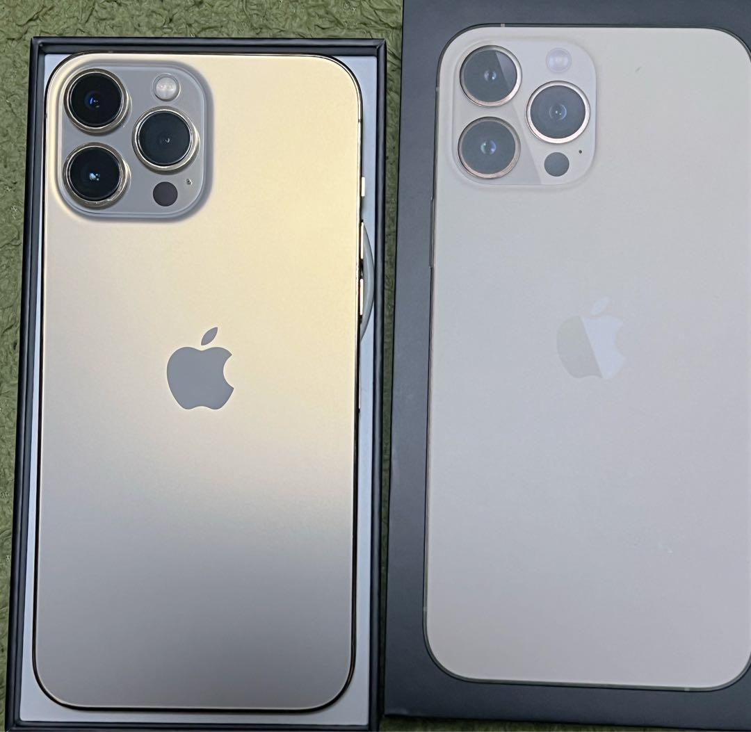 【美品】iPhone13 Pro Max 128GB ゴールド