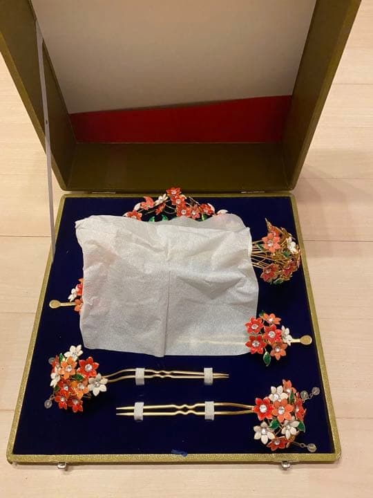 花嫁かんざし　着物用かんざし　外箱付き