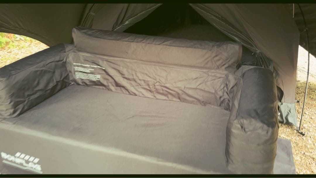 BONFLAGE ブラック エアーソファ 2人掛け