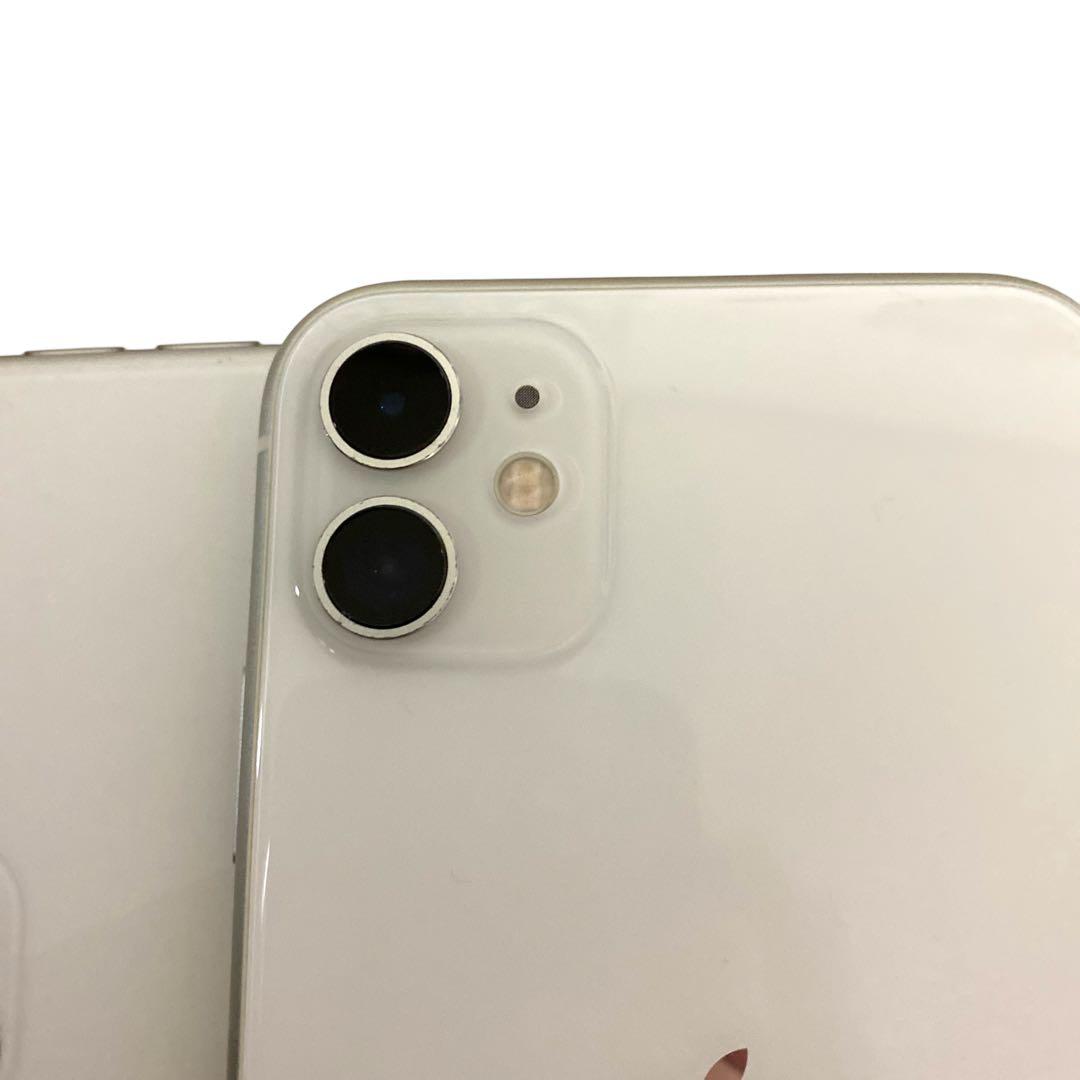 Apple iPhone 11 ホワイト 本体　128GB SIMフリー　箱付き