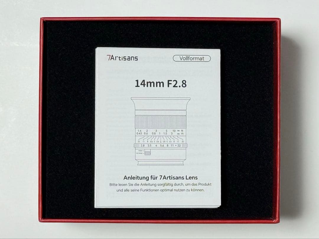 7artisans MF 14mm F2.8 Zマウントレンズ フルサイズ