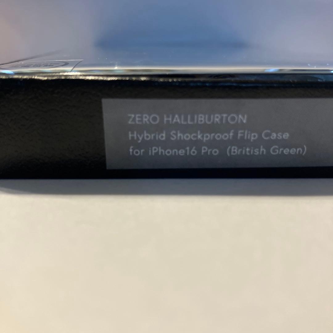 ZERO HALLIBURTON iPhone 16Pro 手帳型ケース