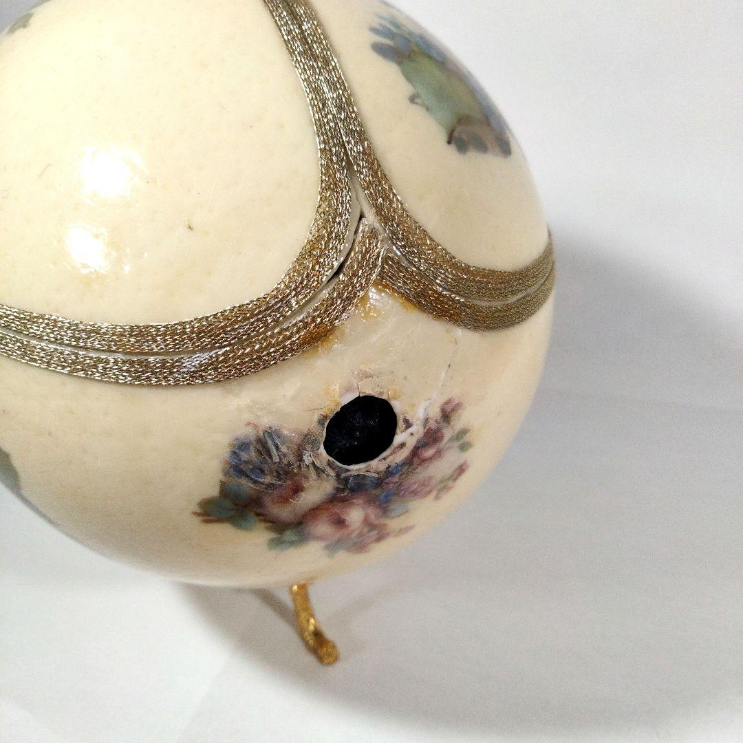 エッグアート　花モチーフ　わたべ和美