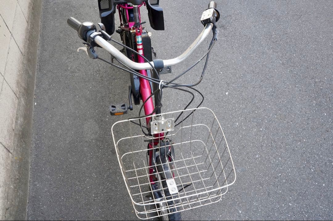 電動自転車 ヤマハ 20インチ 子供乗せ 中古 9120701