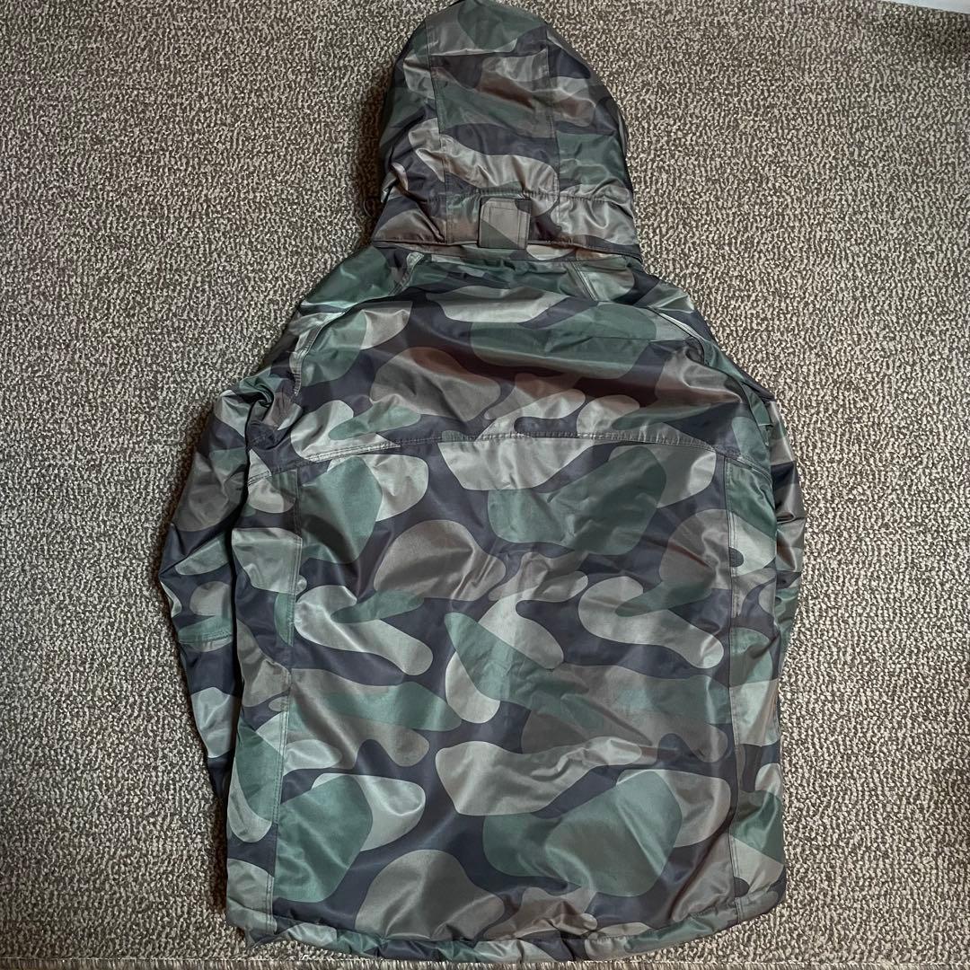 mazume 迷彩柄 フィッシングウェア防寒着 上下セットMサイズ