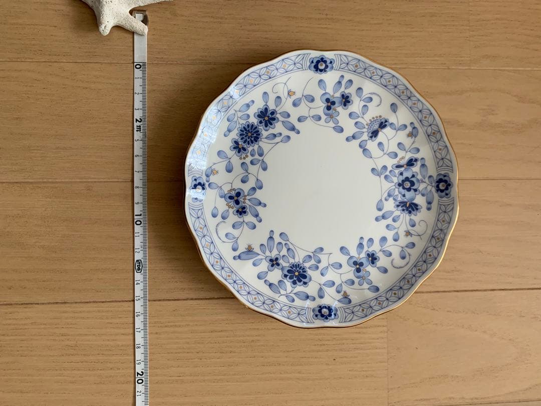 NARUMI ミラノシリーズ ケーキプレート6枚セット 直径17センチ