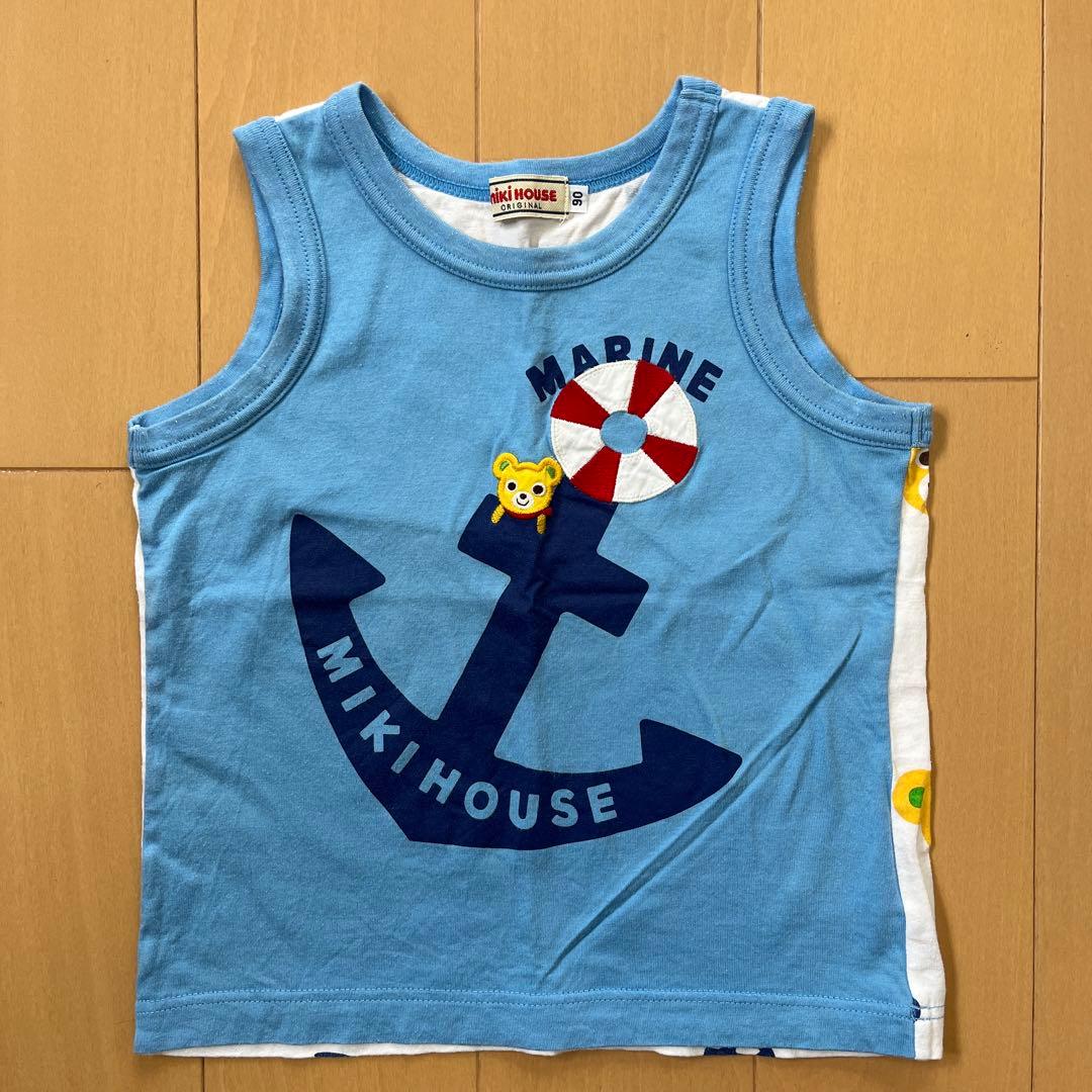 ミキハウス 半袖Tシャツタンクトップ2 点DOUBLE.B 他8点　まとめ売り