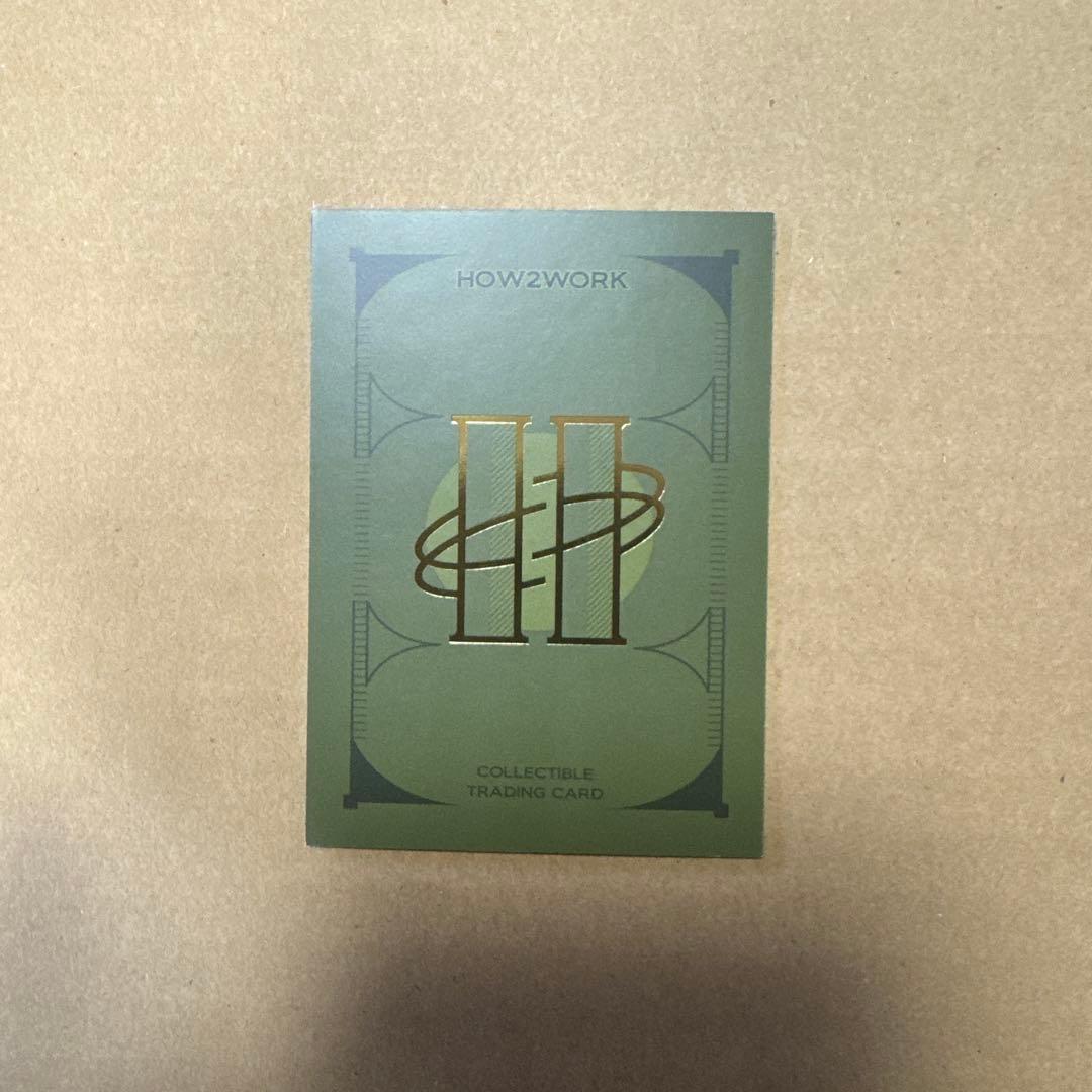HOW2WORK THE MONSTERS トレーディングカード SR