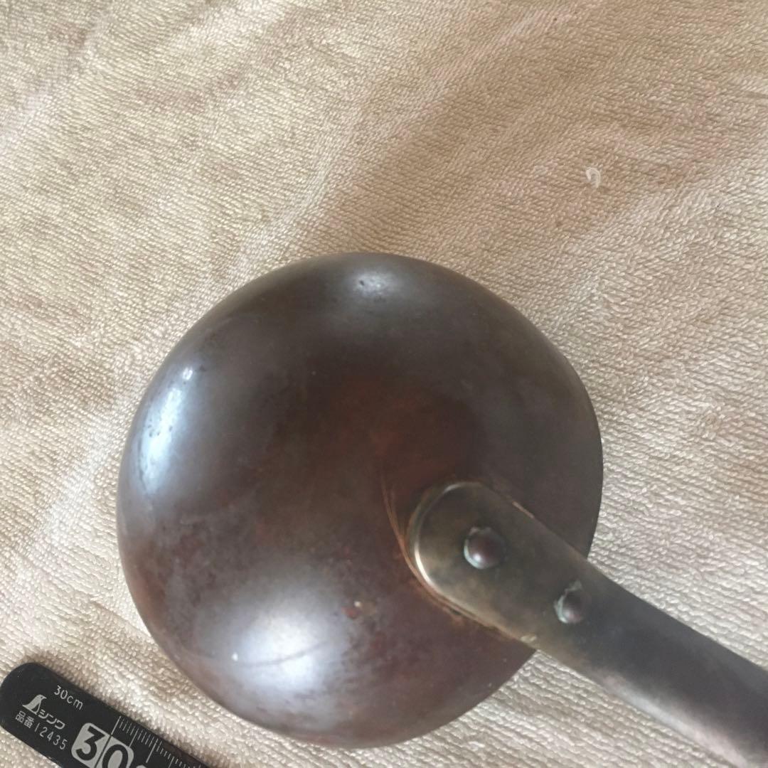 銅製レードル２本セット