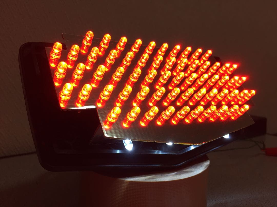 GSX 250E 400E ザリ流星 テール ランプ LED 流れる