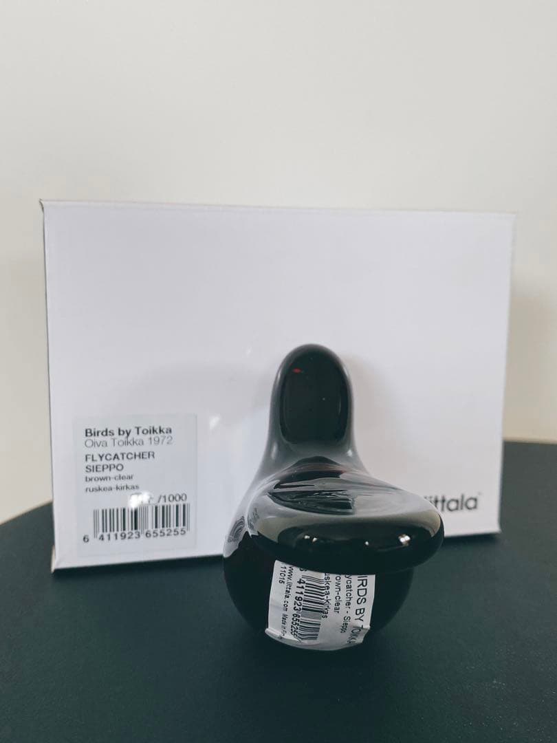 イッタラ　バード　シエッポ　（ブラウン×クリア）