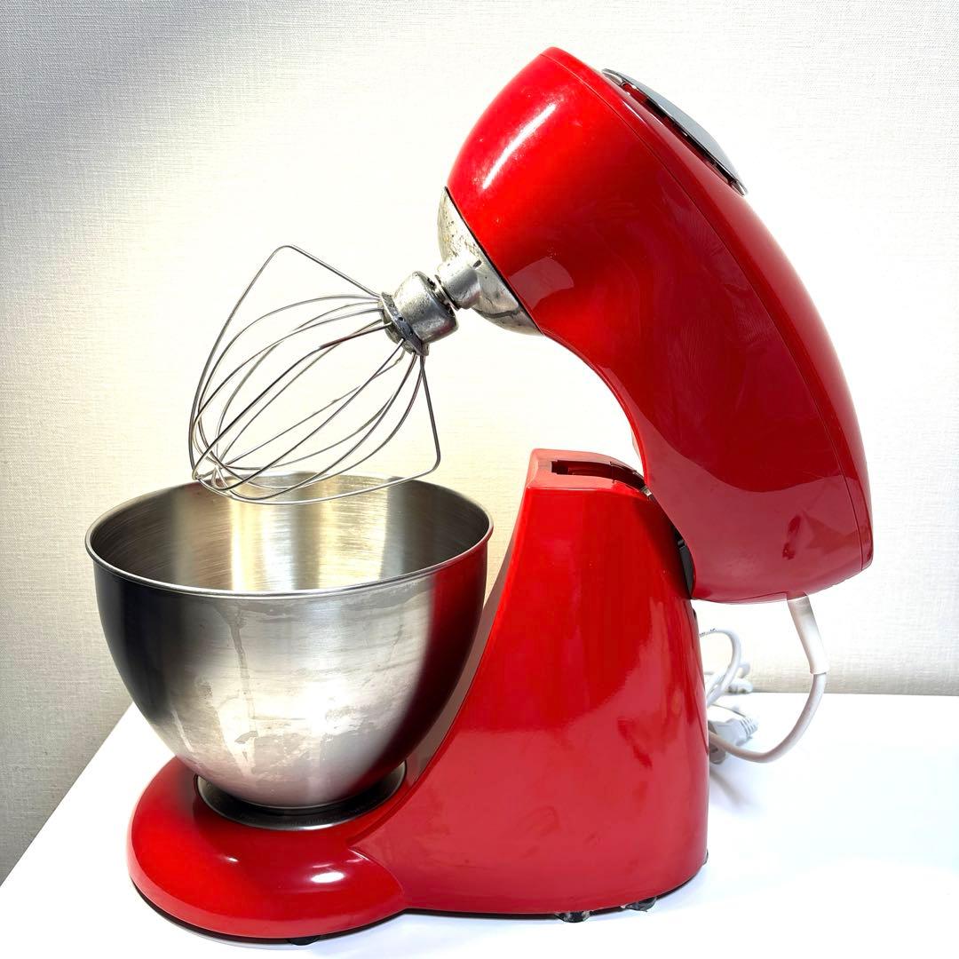 貝印(KAI) スタンドオートミキサー ヴィヴィアンレッド