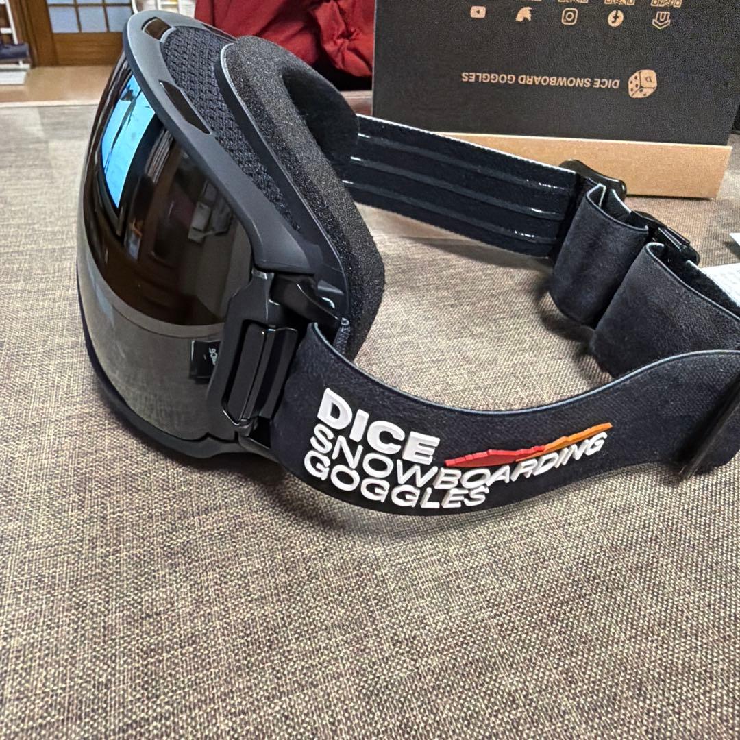 dice スノーボードゴーグル BK55573MBK