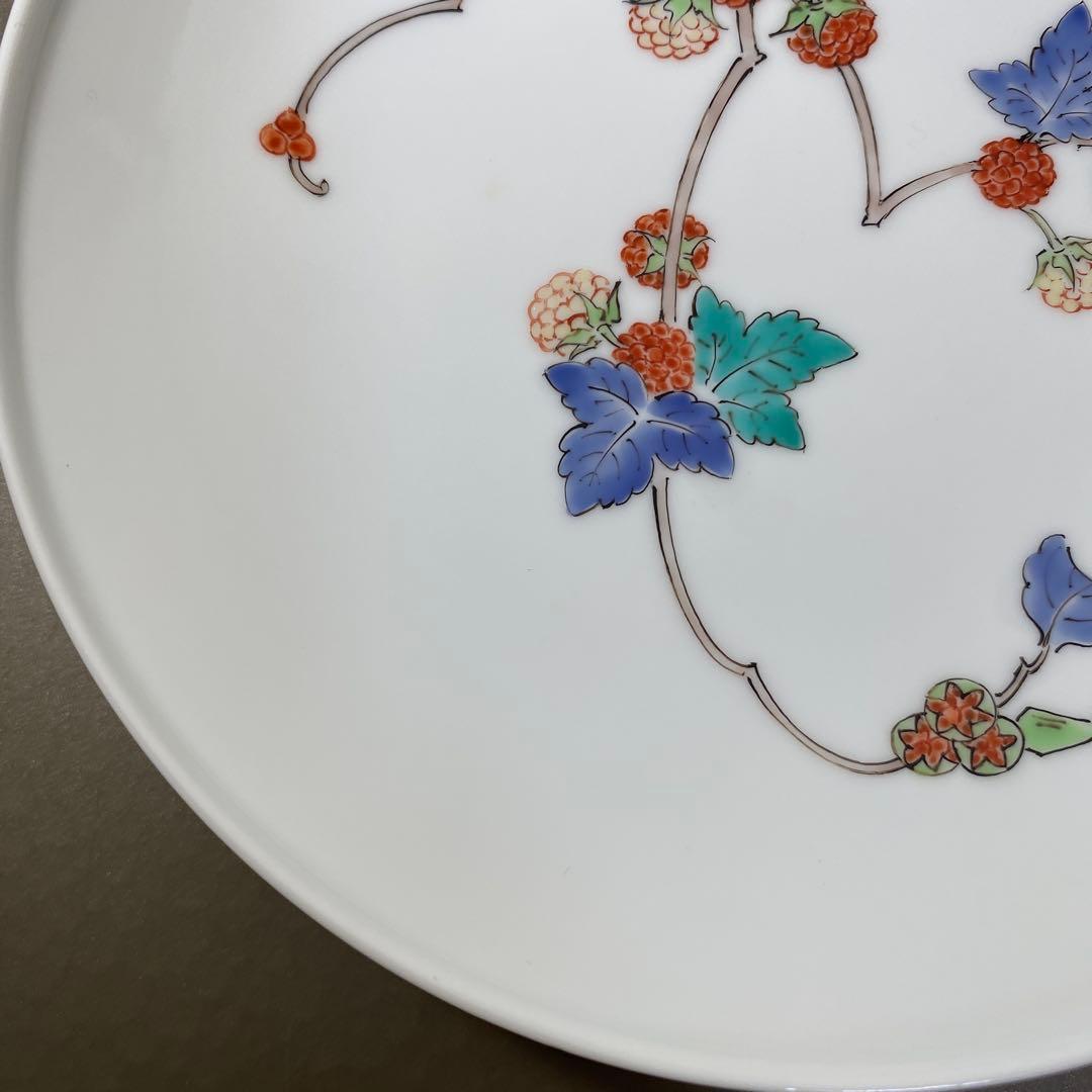 petit tomato【人間国宝】14代 柿右衛門 錦 苺文 皿5枚