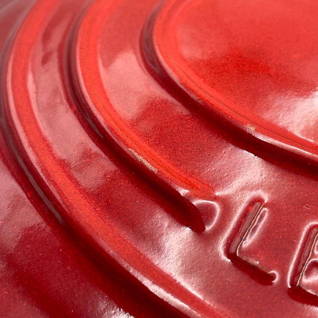 専用　ル・クルーゼ ココット・ダムール ハート型鍋 2.0L チェリーレッド