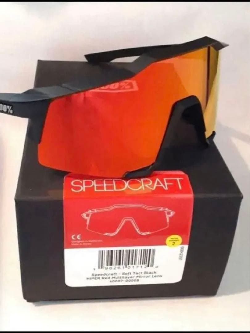 現行モデル 100% SPEEDCRAFT ワンハンドレッド サングラス