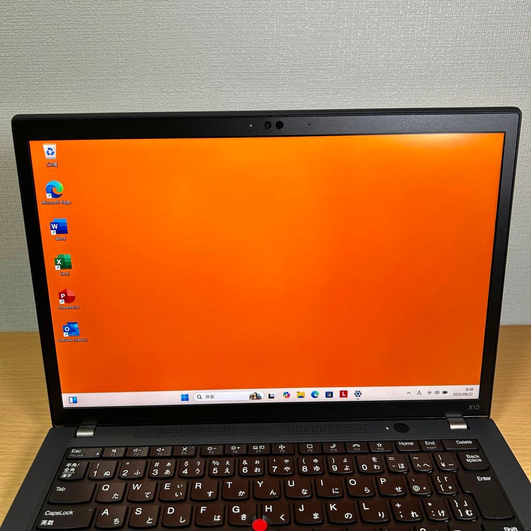 Windowsノート本体 Lenovo ThinkPad X13 Gen2 i7 512GB 16GB