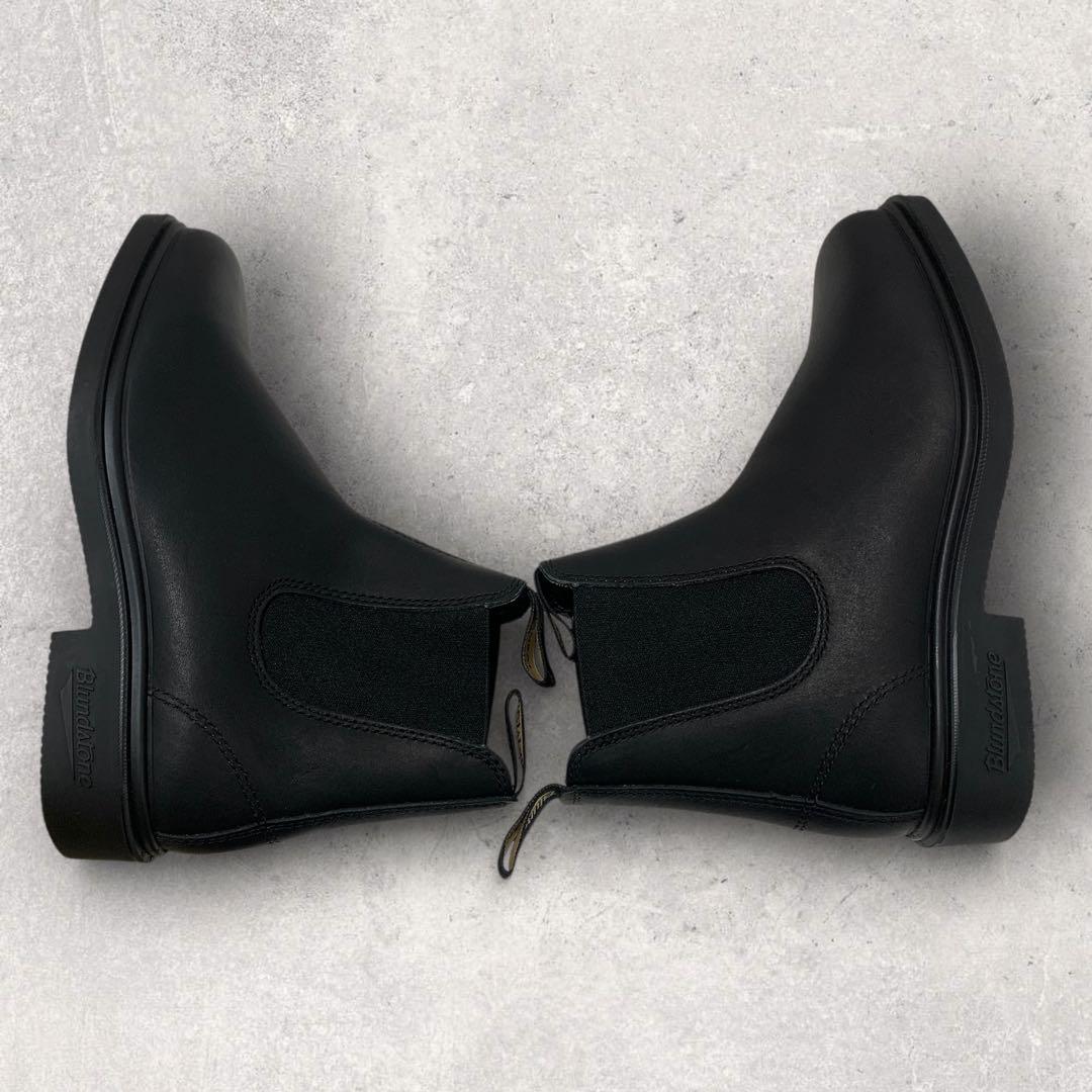 【美品】ブランドストーン　DRESS　サイドゴアブーツ　スムースレザー　ブラック