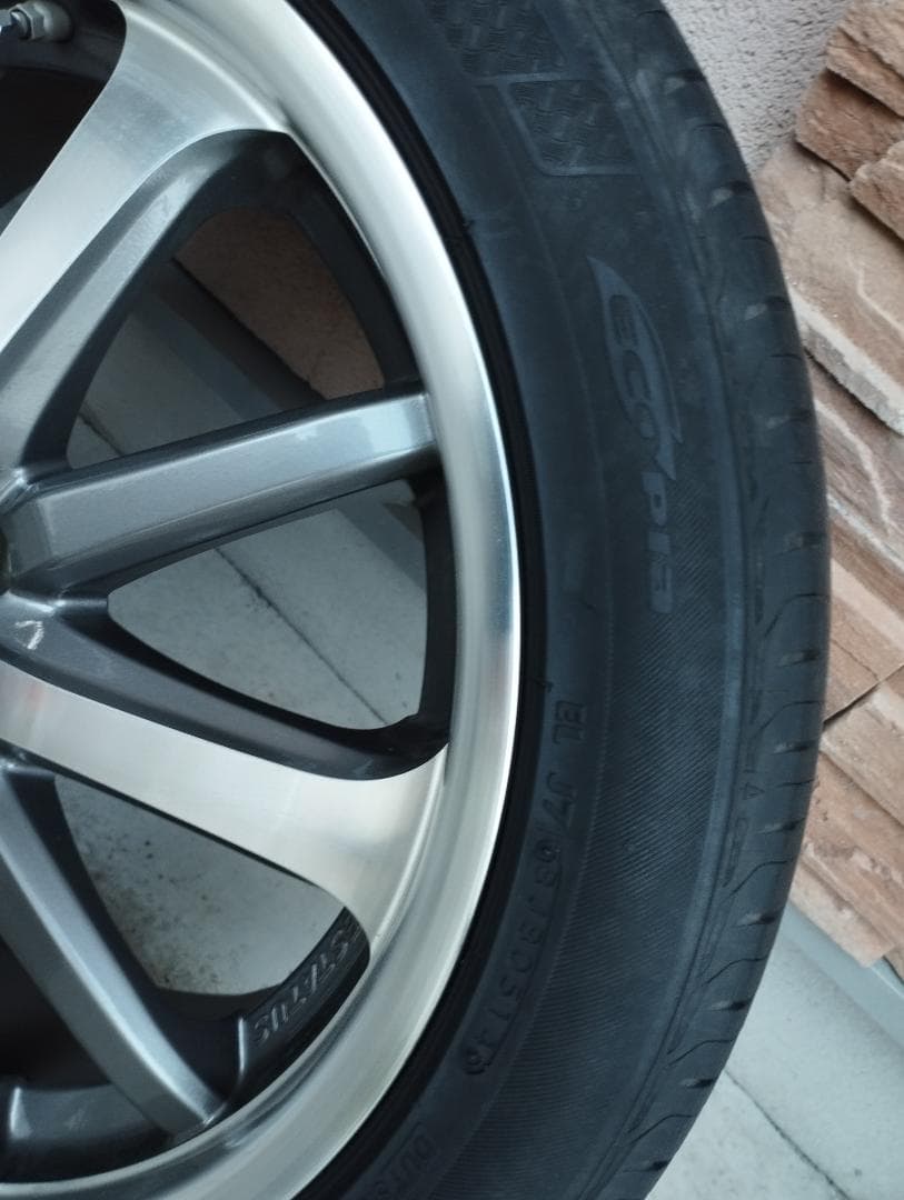 引取り限定 BRIDGESTONE 18インチ タイヤ＋ホイールセット