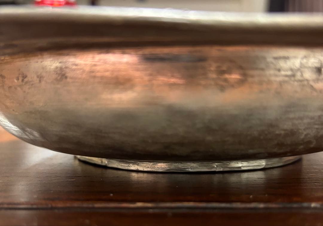 Tadé Pays du Levant 銅製 打ち出しボウル フランス製