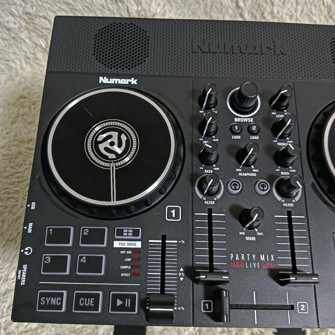 Numark PARTY MIX LIVE 台付き DJコントローラー