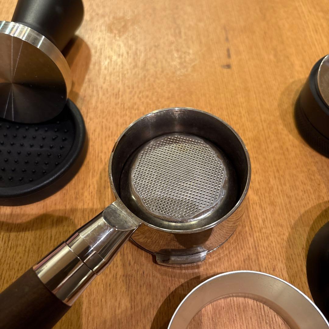 58ｍｍ　ポルタフィルター　ニードル　タンパー　ディストリビューター　ドーズ