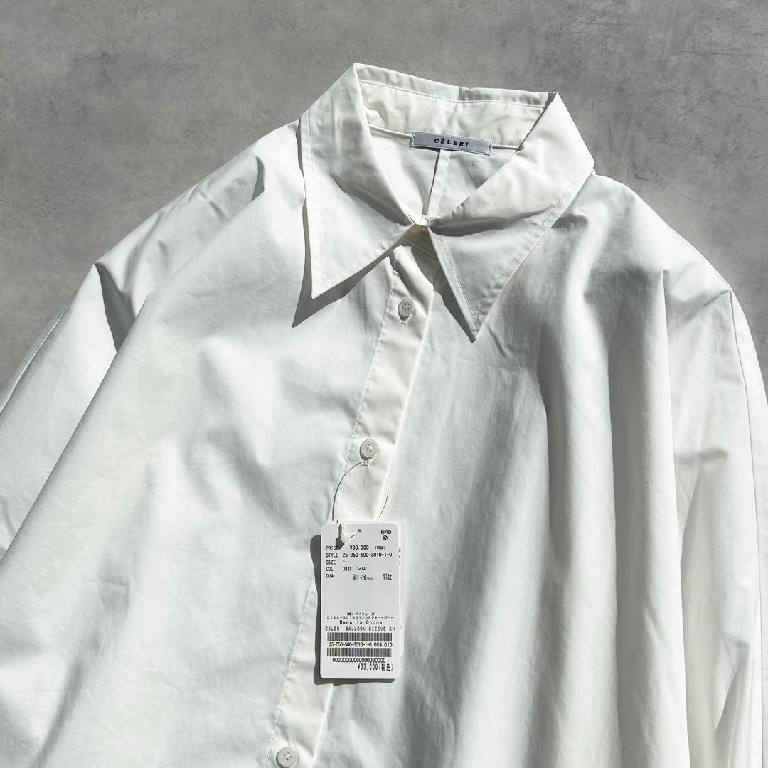 ♡新品タグ付♡　セルリ　ドゥーズィエムクラス　バルーンスリーブシャツ　25SS
