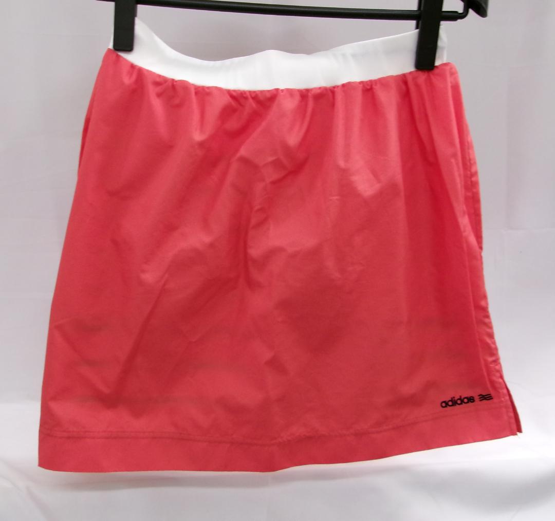 adidas ゴルフウェア　ストライプ柄　セットアップ