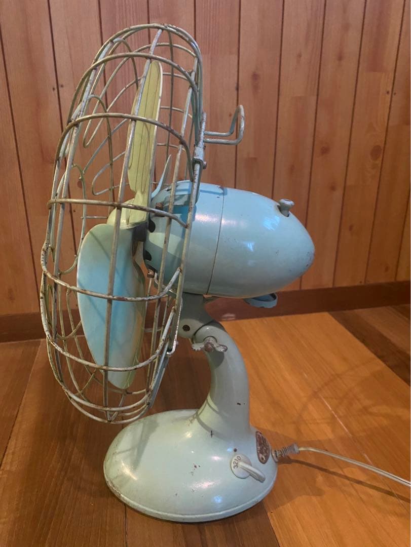 昭和レトロ　扇風機　三菱電機　卓上扇風機　AC ELECTRIC FAN