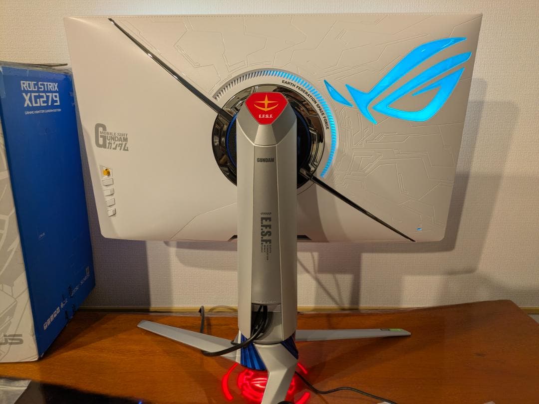 ASUS 機動戦士ガンダム ROG Strix XG279Q-G モニター