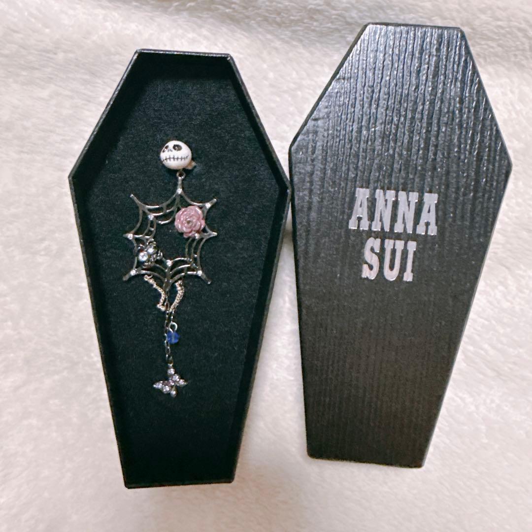 【即購入可】ピアス　ナイトメアビフォアクリスマス　ANNA SUI ジャック