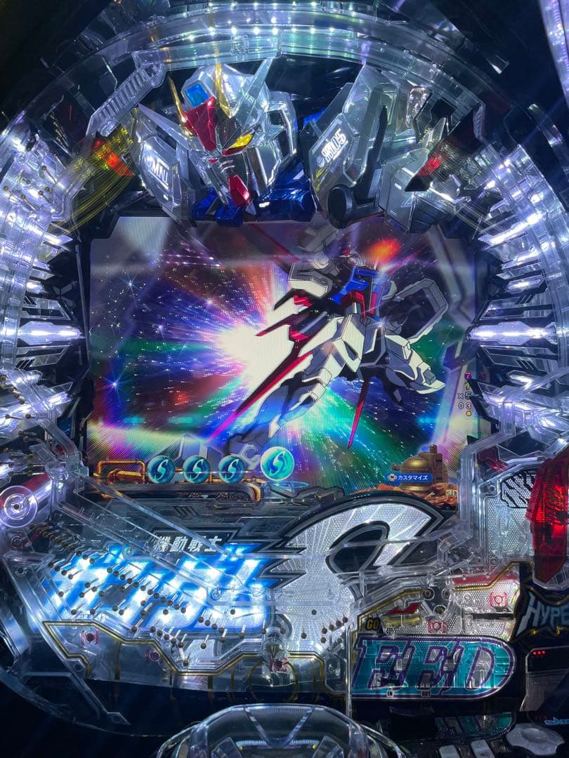 ひろ　パチンコセル　ガンダムSEED S 中古　無加工　三共