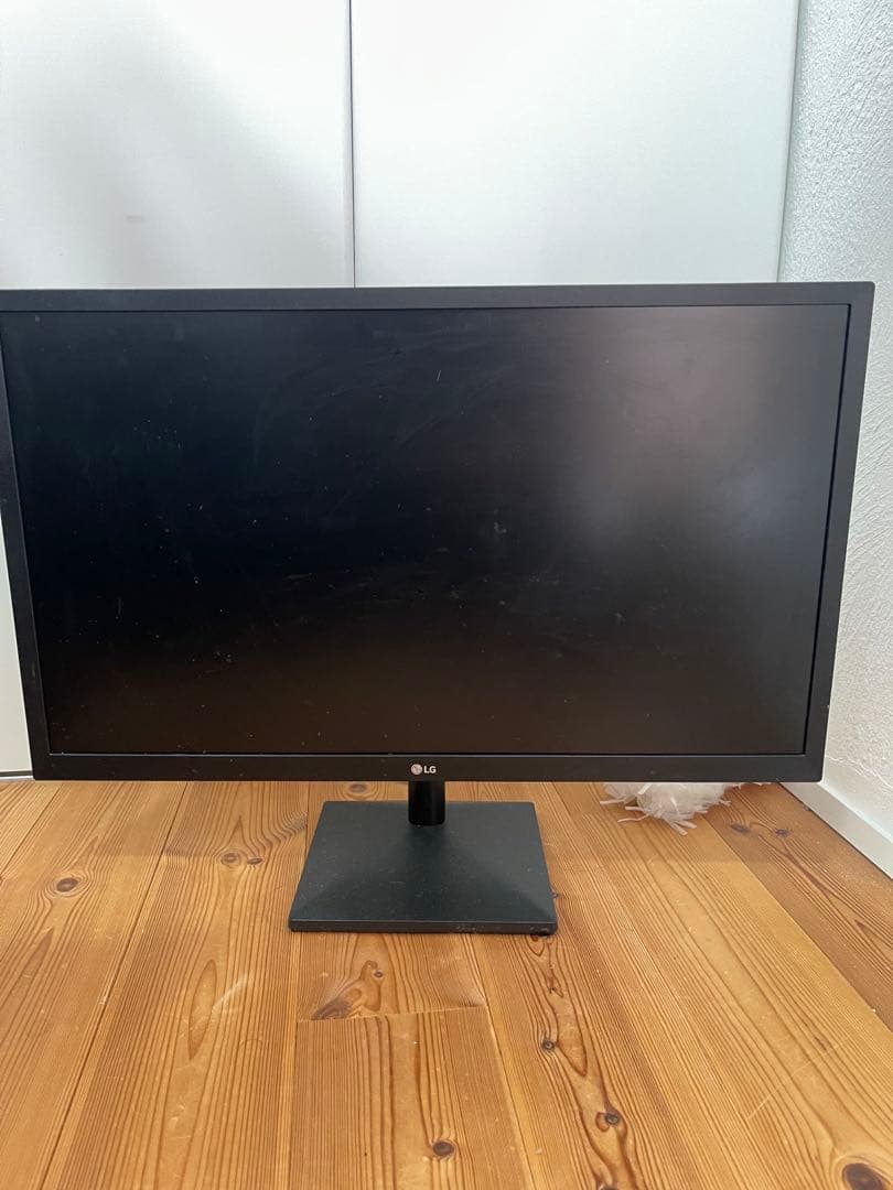 LG 24インチ モニター 2台セット／動作確認済／付属ケーブル付き／デュアル