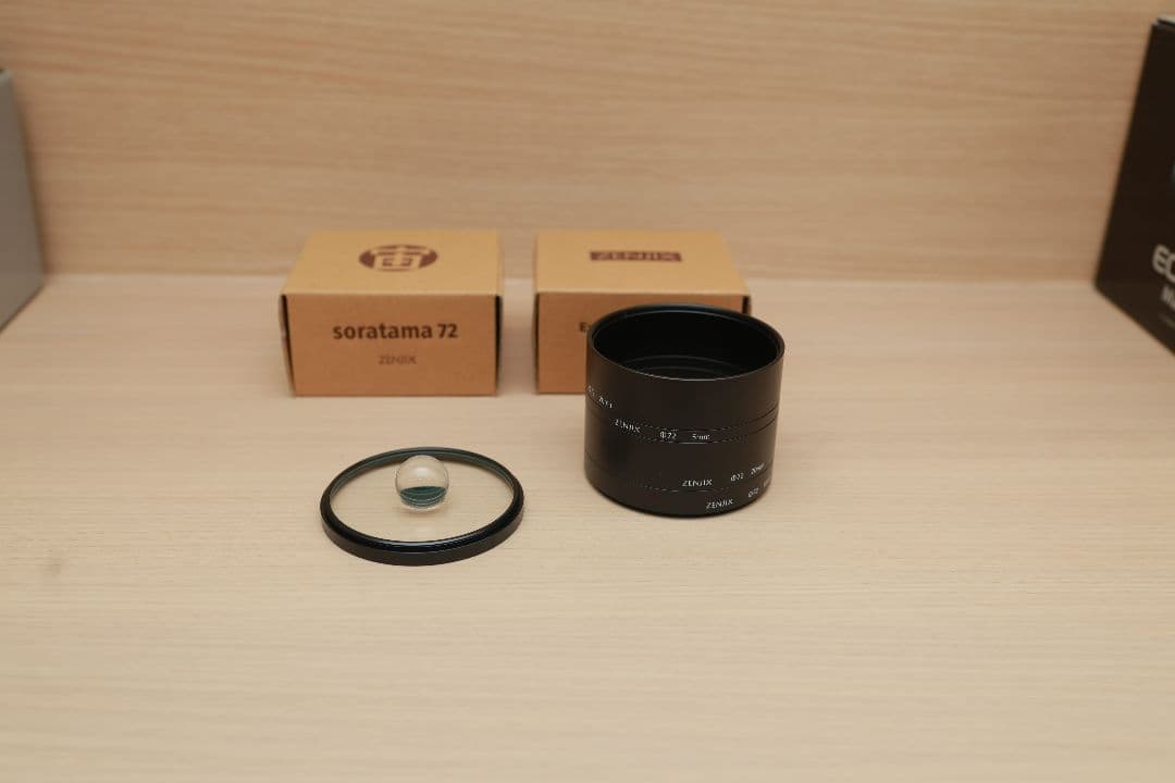 EFマウント宙玉撮影セット Canon EF40mm+ZENJIX 宙玉レンズ