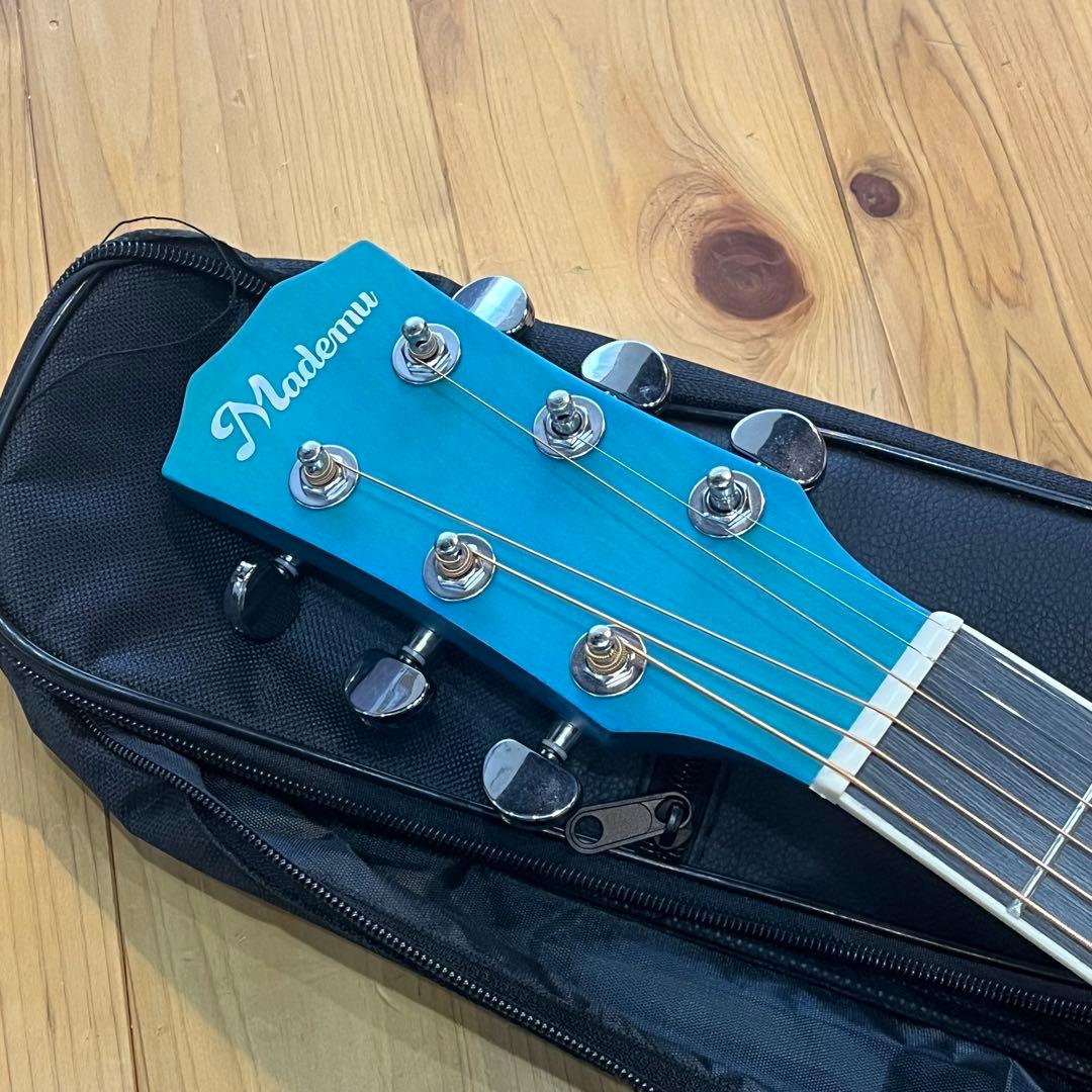 新品未使用　Mademu アコースティックギター MCG40B-BL-M