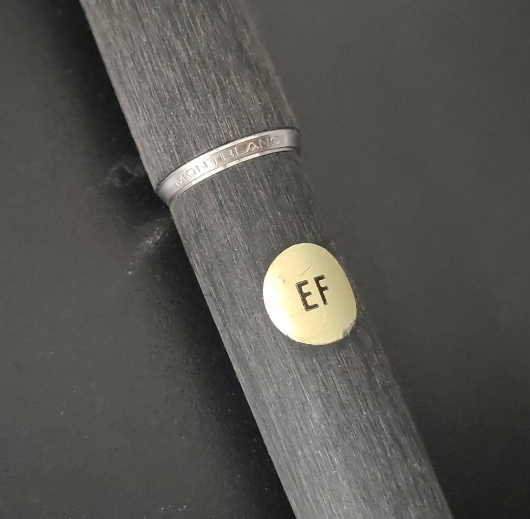 未使用 Montblanc モンブラン 万年筆 木製ウッドボディ14K EFニブ