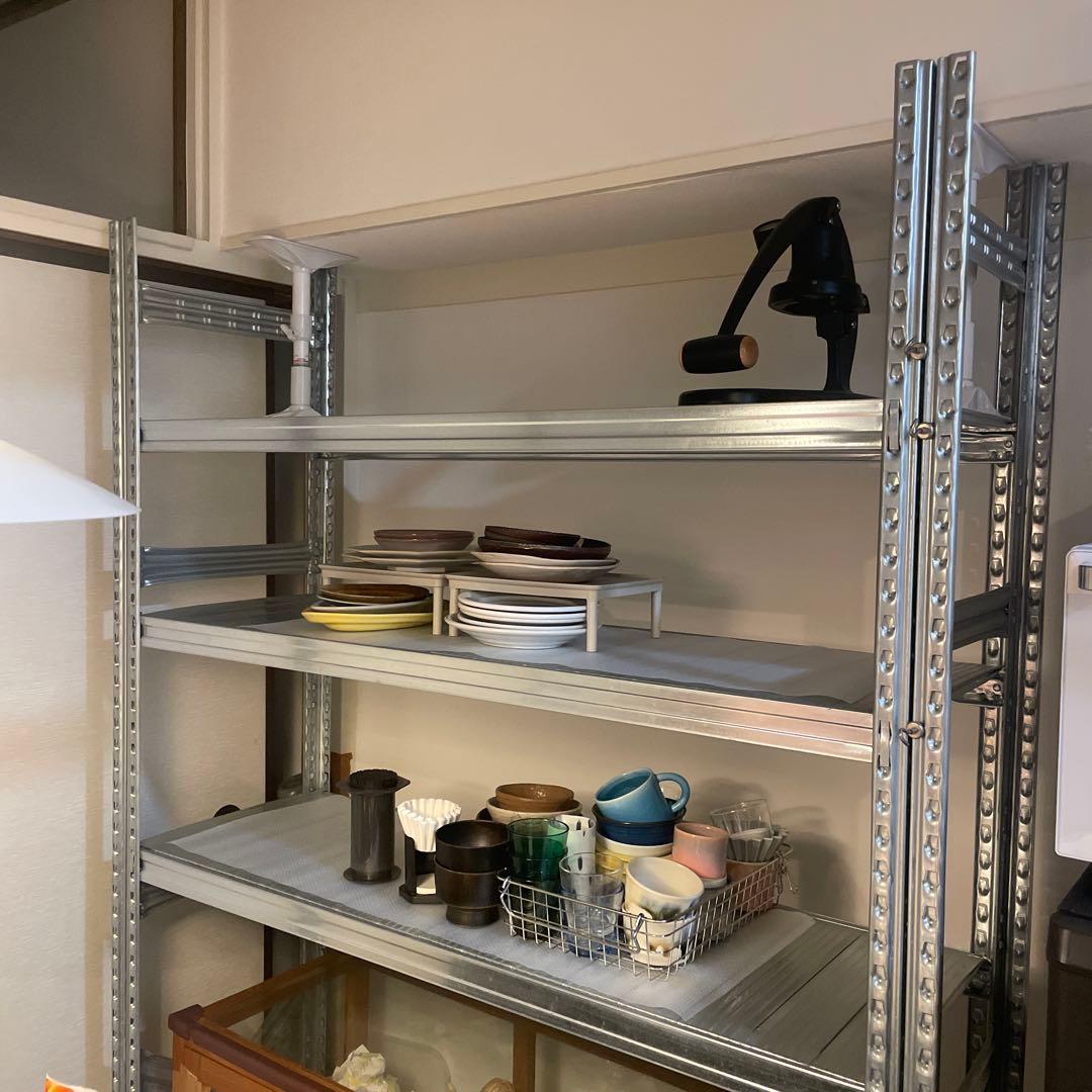 メタルシステム　4段　ハンガータイプw1227×D400×H1840