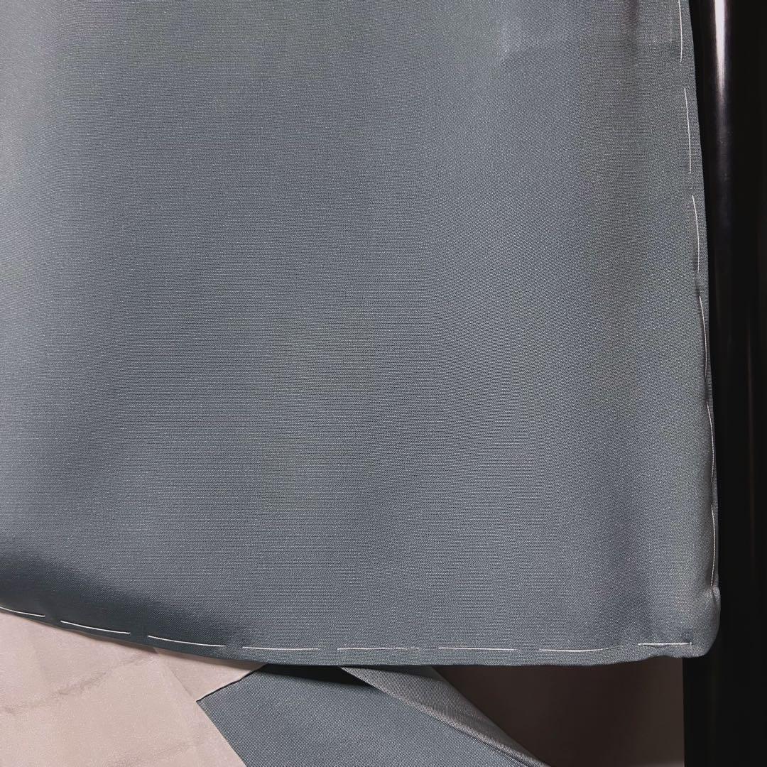 新品　美品　袷　正絹　縮緬　金彩　一つ紋　訪問着　フルセット