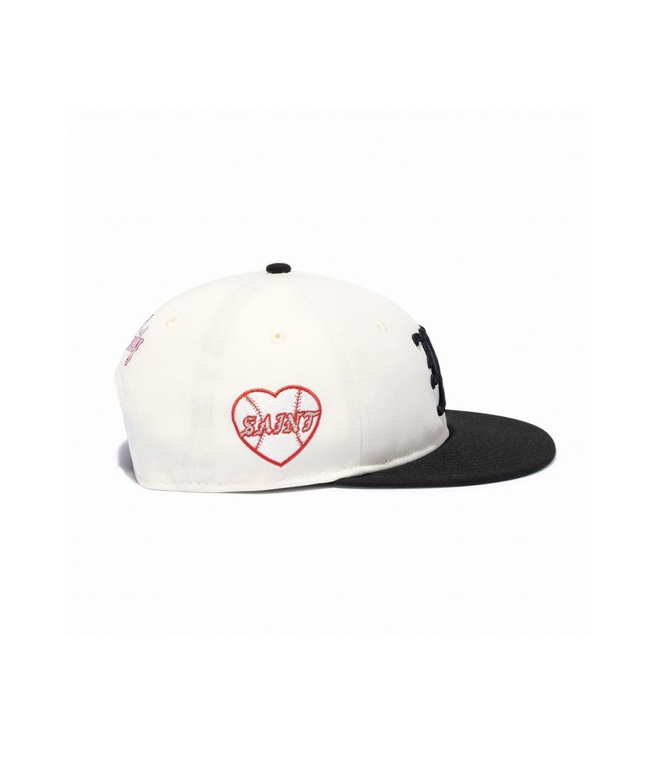帽子 SAINT Mxxxxxx NEWERA CAP WHITE