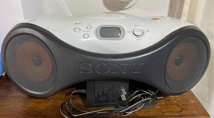 SONY CDラジカセ　アメリカで購入