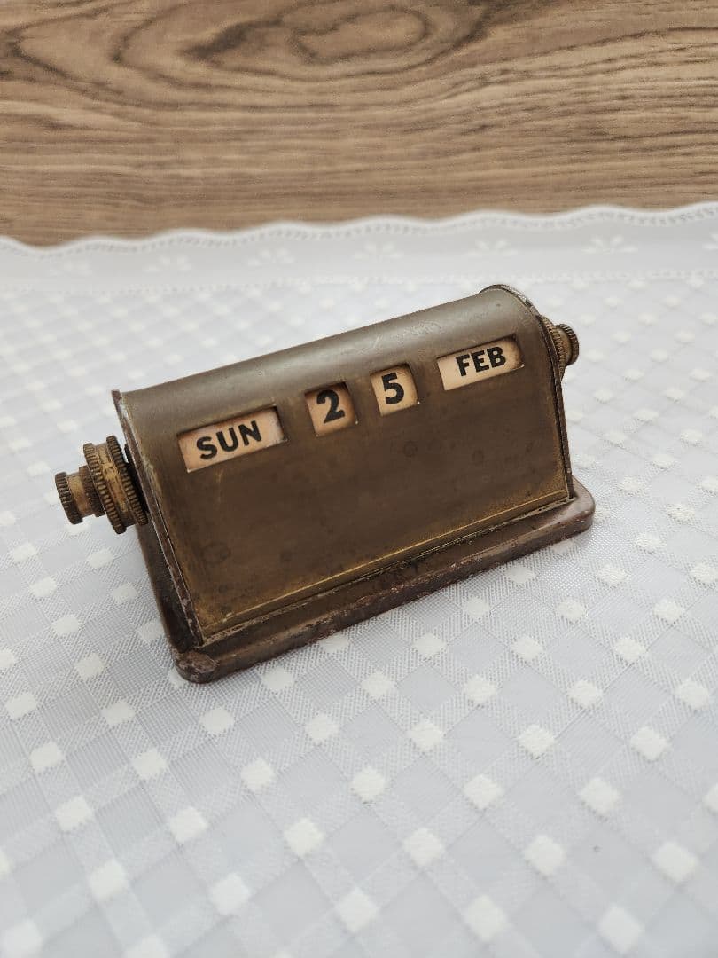 パークシャーマン デスクカレンダー ヴィンテージ アンティーク