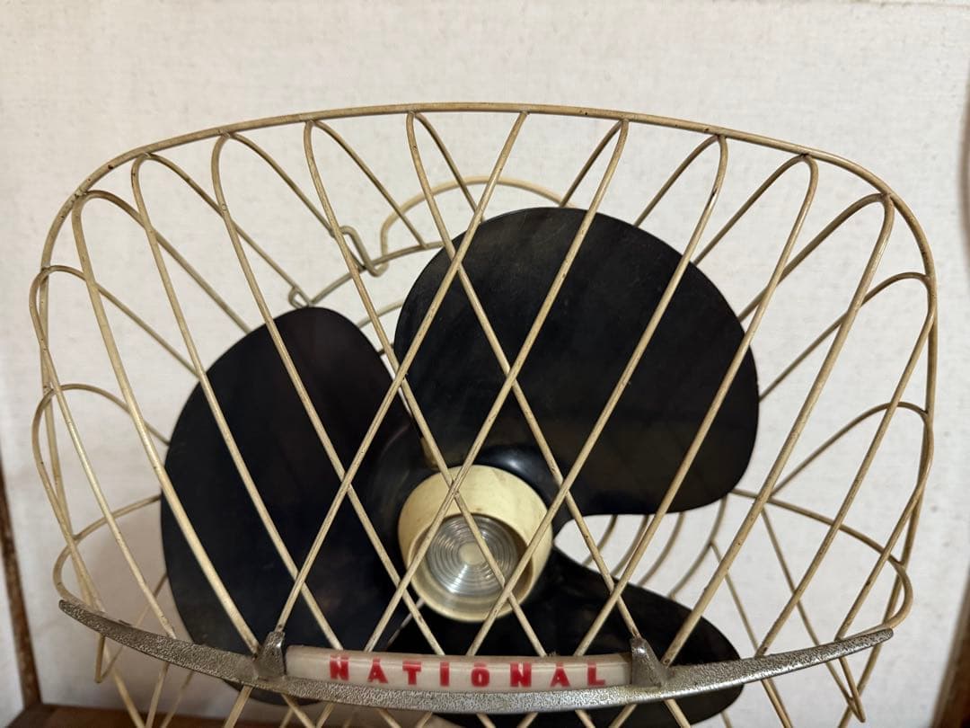 【O-1983】ナショナル 扇風機 M-8C 昭和レトロ アンティーク