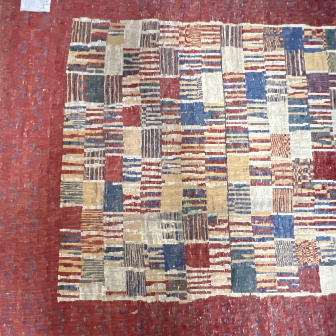 [絨毯]18:ZOLLANVARIゾランヴァリ ギャッベ 135×183cm 赤