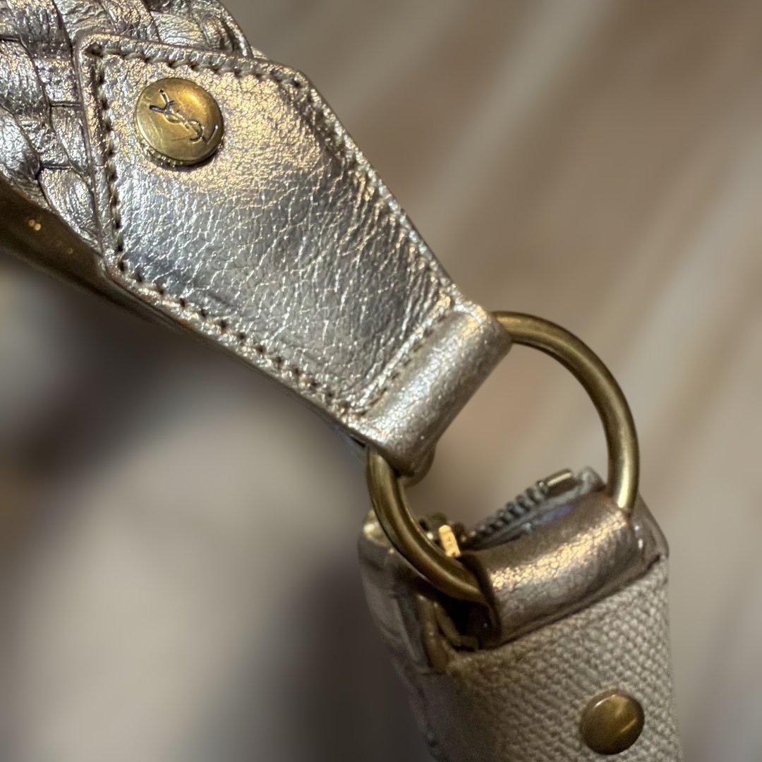 YSL♡ベージュ ショルダーバッグ