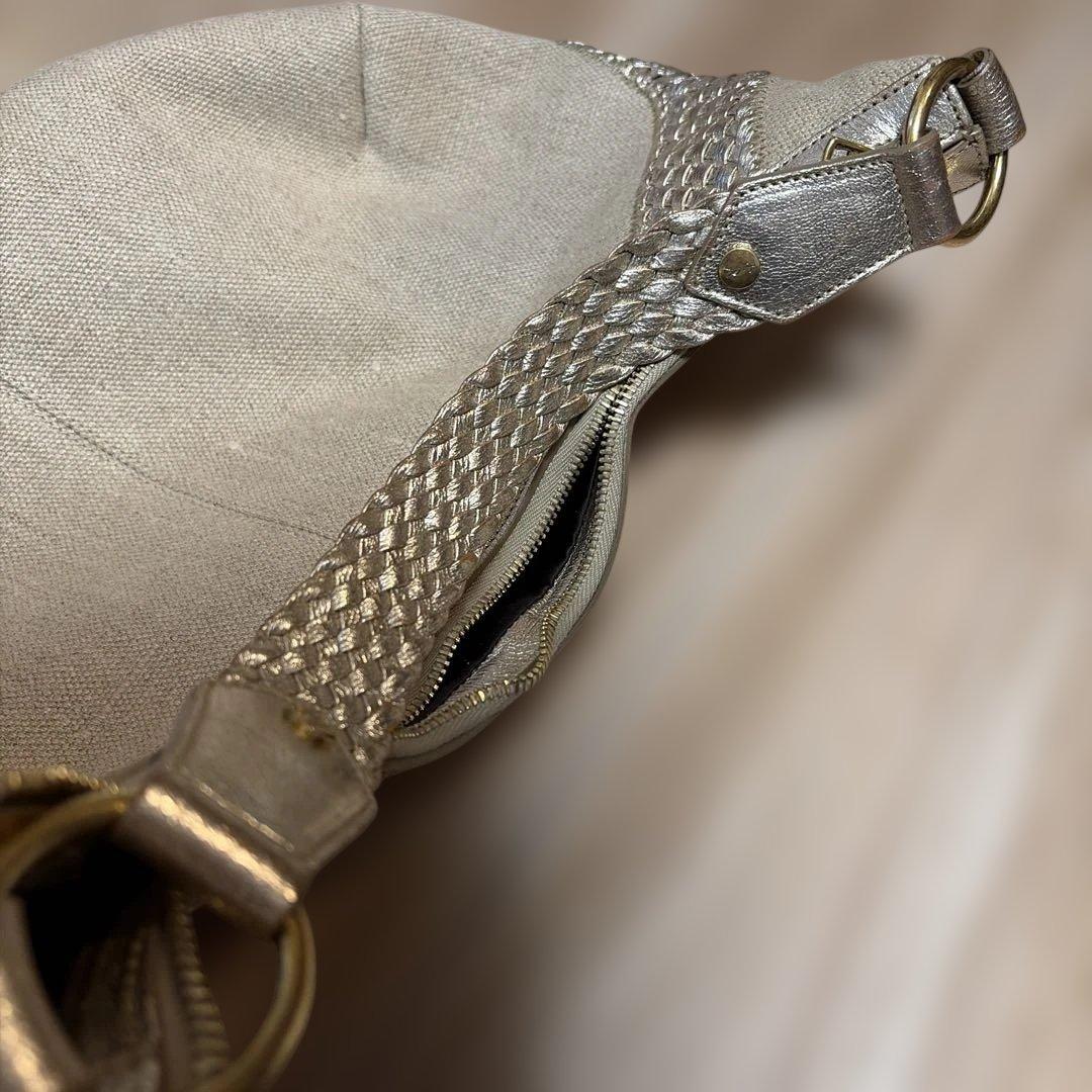 YSL♡ベージュ ショルダーバッグ