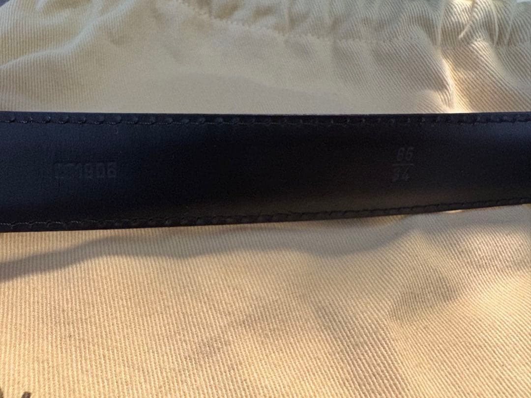 LOUIS VUITTON ゴールドバックル ベルト