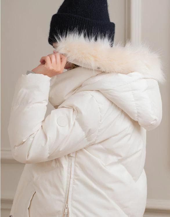 Seraphine　マタニティ　ダウンコート　ホワイト【新品】ベビー パフコート